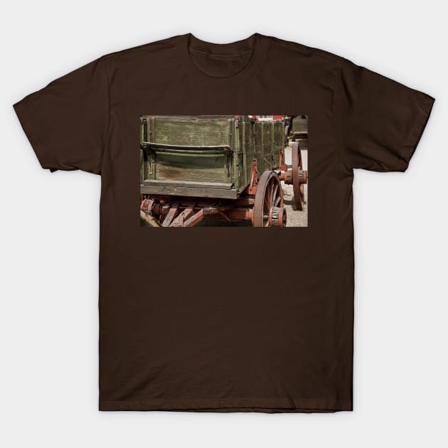 Old West Wagon T-Shirt by KirtTisdale